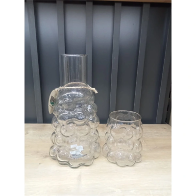 Üzüm Desenli Başucu Sürahisi