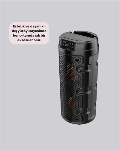 Uzun Pil Ömrü Sunan Kablosuz Bluetooth Hoparlör