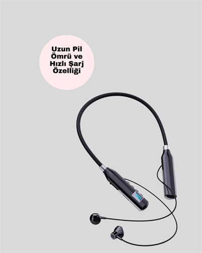 Uzun Pil Ömrü ve Hızlı Şarj Özellikli Bluetooth Kulaklık