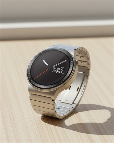 Uzun Pil Ömürlü AMOLED Akıllı Saat Torch Işıklı