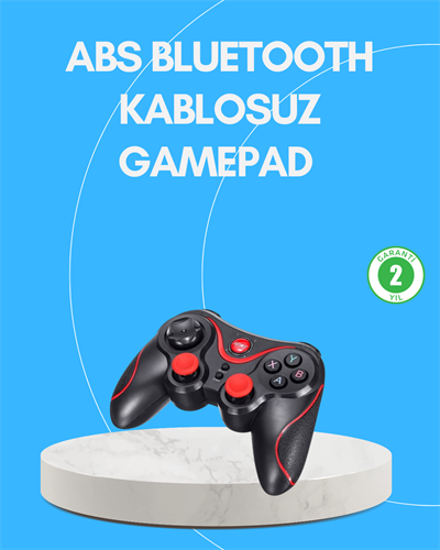 Uzun Pil Ömürlü Kablosuz Oyun Kumandası PC Telefon Tablet İçin