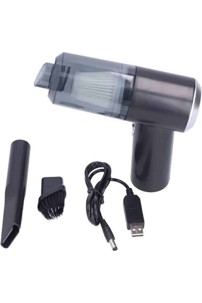 Vakumlu Araç İçi Süpürge Taşınabilir Pratik Şarjlı Temizlenebilir