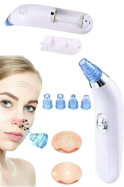 Vakumlu Siyah Nokta Ve Yüz Temizleme Cihazı 4 Başlıklı