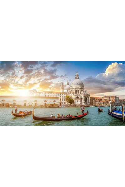 Venedik Canvas Tablo (60x120)