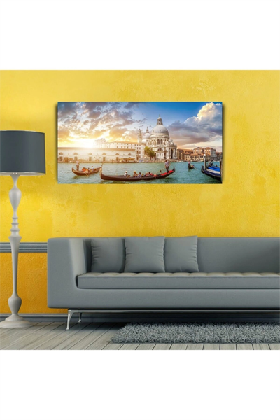 Venedik Canvas Tablo (60x120)
