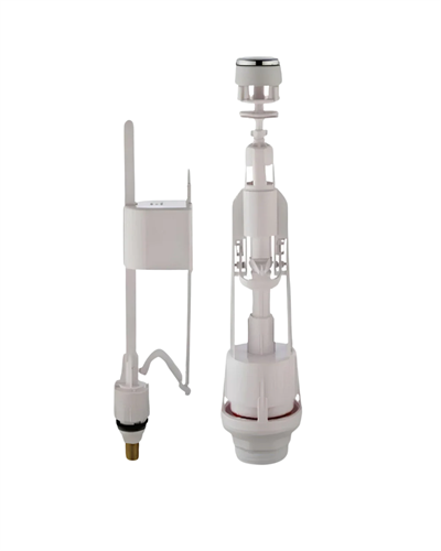 Vitrifiye Rezervuar İç Takımı Basmalı Mekanizma Alt Girişli Sessiz Dolum Sistemi