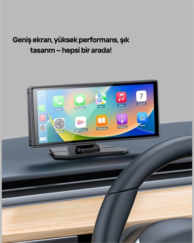 Volkswagen Golf, Polo, Passat, Jetta, Tiguan, BMW 3-5 Serisi CarPlay Android Auto 10.26” Ekran