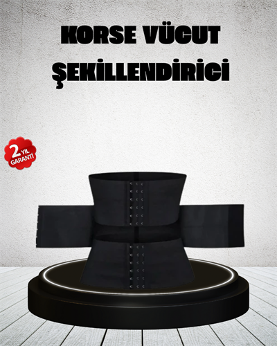 Vücut Şekillendirici Bel Sargısı Kaymaz Esnek Tasarım