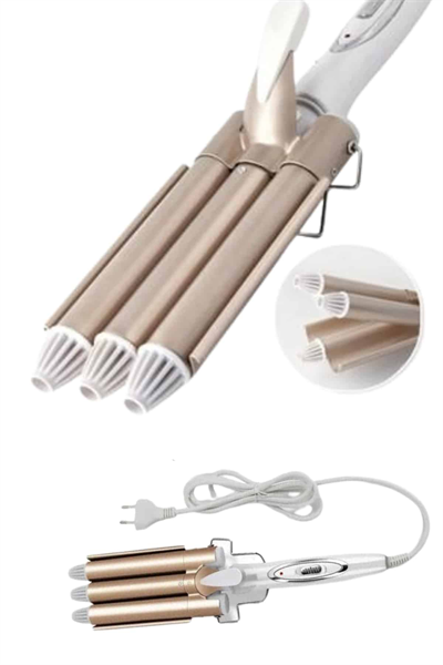 Wag Maşa Yeni Nesil Yüksek Isı Ayarlı Seramik Kaplama Saç Şekillendirici Doğal Bukle