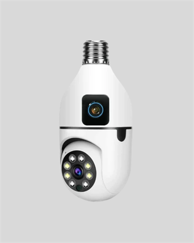 WiFi Ampul Güvenlik Kamerası 1080P Full HD Gece Görüşlü ve Hareket Algılamalı