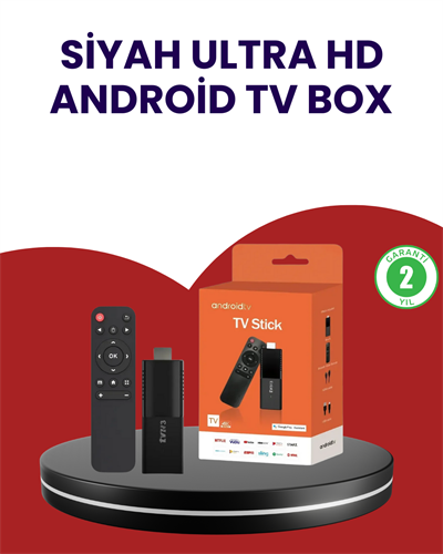 WiFi ve Bluetooth Destekli Android TV Dönüştürücü Stick