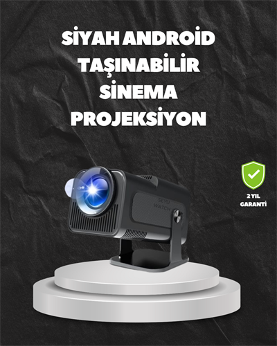 WiFi6 ve Bluetooth 5.0 Teknolojili Kablosuz Bağlantı Özellikli Projektör