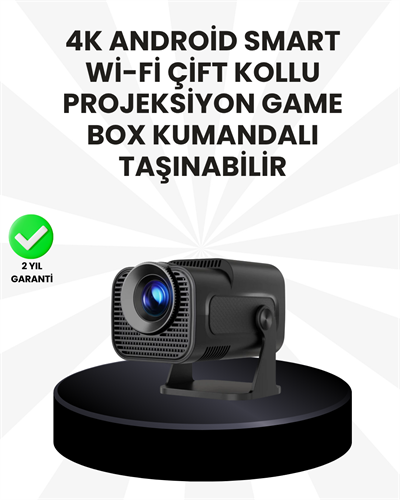 WiFi6 ve Bluetooth 5.4 Destekli LED Projektör - HCS350pro