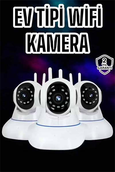 Wifi Kamerası Çift Yönlü Bebek Güvenlik Kamerası Gece Görüşlü