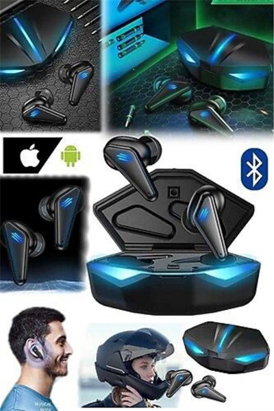 Wireless Gaming Kulaklık Mikrofonlu Bluetooth Oyuncu Kulaklığı