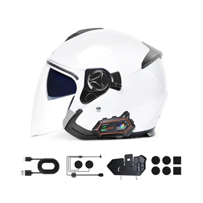 Y20 Max Kablosuz Motosiklet Kask Intercom