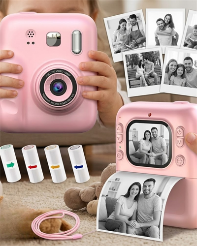 Y300H PRİNTER KAMERA PEMBE