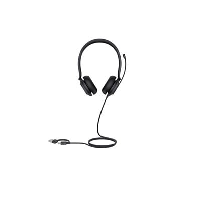 YEALINK UH35 DUAL UC USB-C/A TEAMS UYUMLU ÇİFT TARAFLI TAÇLI KULAKLIK