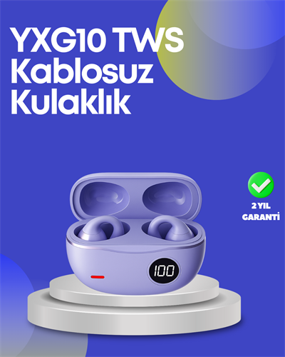 YXG10 Bluetooth Kulaklık – Cilt Dostu, Uzun Pil, Çift Dil Destekli Akıllı Tasarım