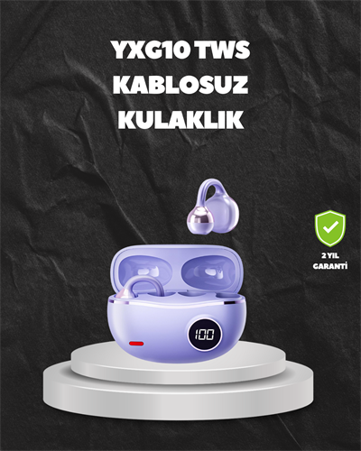 YXG10 TWS Kablosuz Kulak İçi – Elmacık Kemiği İletimli, Şık ve Hafif