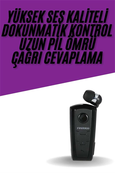 Yaka Kulaklığı Andorid Tüm Cep Telefonlarına Uyumlu Mikrofonlu Titreşimli Makaralı