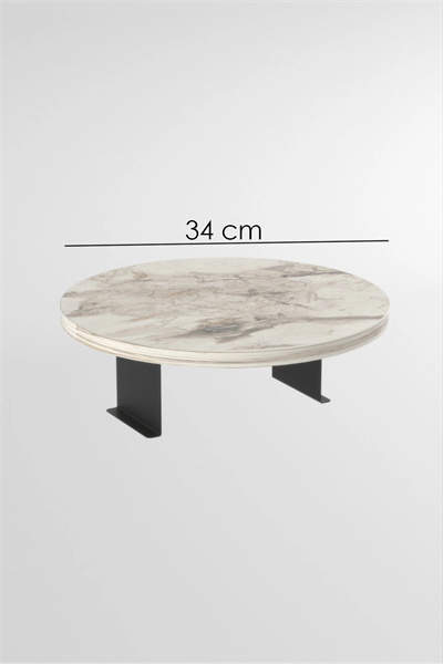 Yan Sehpa Ayarlanabilir Tepsi - BEYAZ