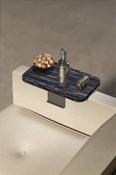 Yan Sehpa Ayarlanabilir Tepsi DİKDÖRTGEN Dekoratif Modern Yatay Dikey Koltuk Sehpası BENDİR