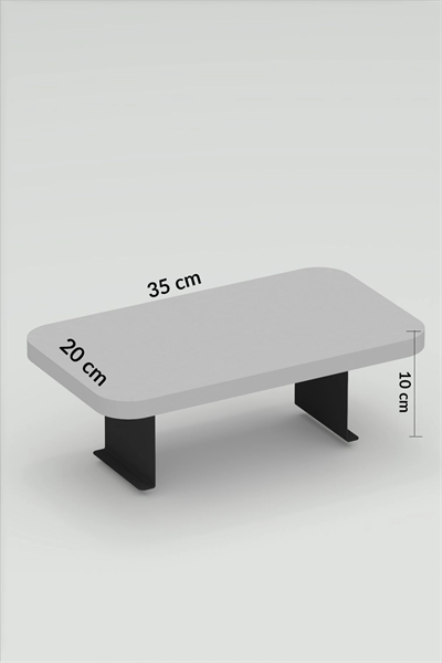 Yan Sehpa Ayarlanabilir Tepsi DİKDÖRTGEN Dekoratif Modern Yatay Dikey Koltuk Sehpası EFES