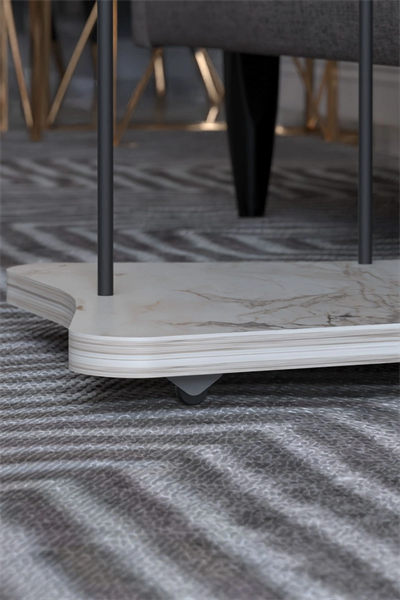 Yan Sehpa Tekerlekli Servis Sehpası HND Efes