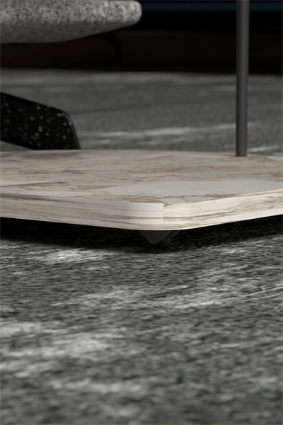 Yan Sehpa Tekerlekli Servis Sehpası Hnd Oval Efes