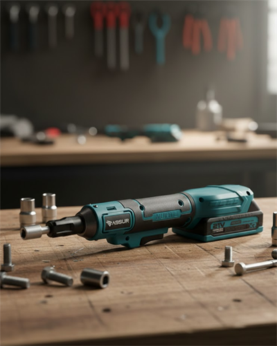 Yandan Sıkma Somun İşlemleri İçin 21V Akülü Cırcır Anahtar