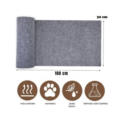 Yapıştırılabilir Kedi Tırmalama Matı