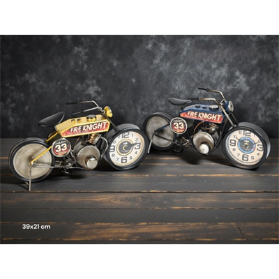 Yarış Motoru Tasarımlı Masaüstü Saat