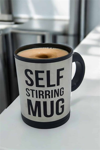 Yazılı Kupa Kendi Kendini Karıştıran Mikser Kupa Termos Bardak