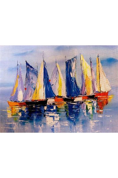 Yelkenli Canvas Tablo (50x70)