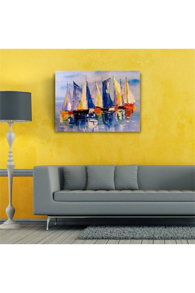 Yelkenli Canvas Tablo (50x70)