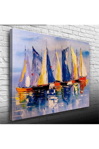 Yelkenli Canvas Tablo (50x70)