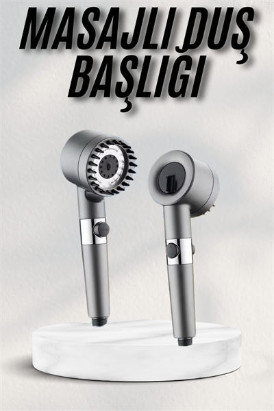 Yeni Masaj Etkili Nesil Filtreli  Duş Başlığı Fıskiyesi Duş Banyo