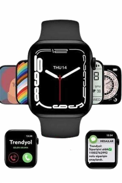 Yeni Model Akıllı Saat Dokunmatik Ekran Unisex Amoled Ekran 44 mm