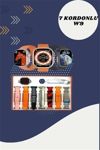 Yeni Model Akıllı Saat ve Kulaklık Kampanyası Nabızz Ölçer Bluetooth Bağlantılı Uzun Pil Ömrü