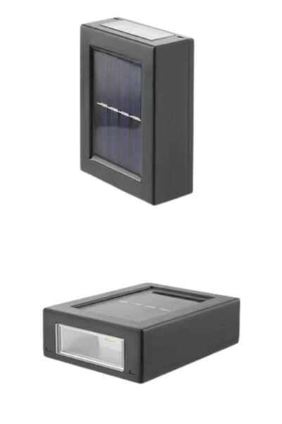 Yeni Model Solar Çift Taraflı Duvar Lambası Dekoratif Duvar Lambası