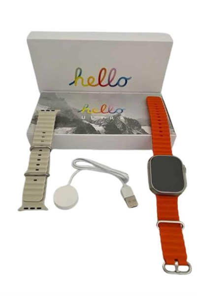 Yeni Nesil 3 Kordonlu Kol Saati 49 MM Amoled Ekran Akıllı Saat