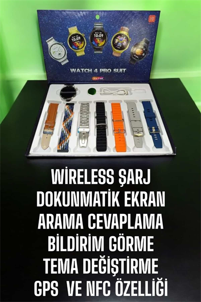 Yeni Nesil Akıllı Saat 2024 Model Uyku ve Sağlık Takibi Bluetooth Bağlantılı