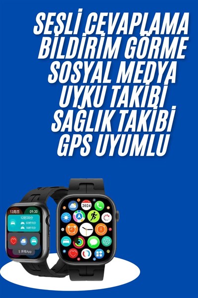 Yeni Nesil Akıllı Saat Amoled Ekran Yüksek Çözünürlüklü 41 mm Kasa