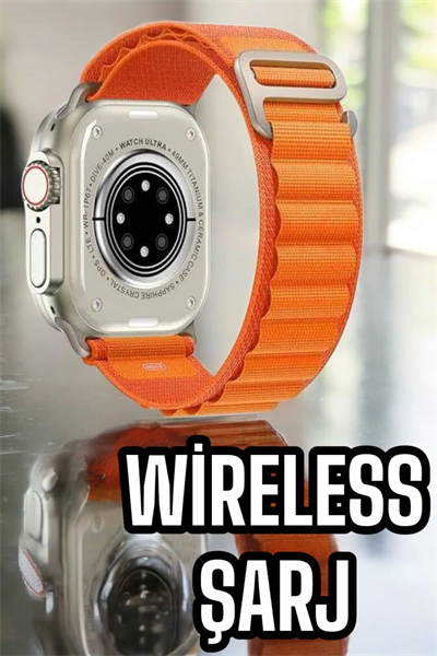 Yeni Nesil Akıllı Saat Nabız Ölçer Sağlık Ölçer ve Kalori Ölçer Uyku Takibi NFC Özelliği