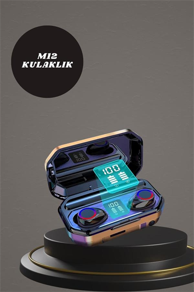 Yeni Nesil Akıllı Saat ve Bluetooth Kulaklık Kampanyası Dijital Göstergeli Powerbankli