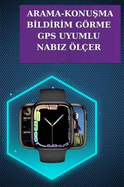 Yeni Nesil Akıllı Saat ve Kablosuz Kulaklık Kampanyası İkili Set Bluetooth Bağlantılı