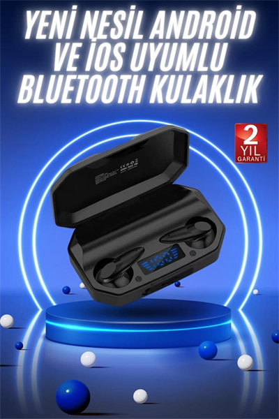 Yeni Nesil Android ve İOS Uyumlu Siyah Profesyonel Oyuncu Kulaklığı