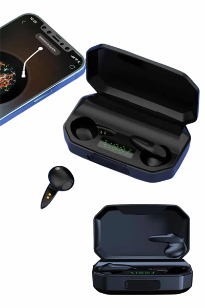 Yeni Nesil Android ve İOS Uyumlu Siyah Profesyonel Oyuncu Kulaklığı