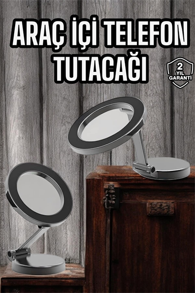 Yeni Nesil Araç İçi Mıknatıslı Telefon Tutacağı Tüm Telefonlara Uyumlu